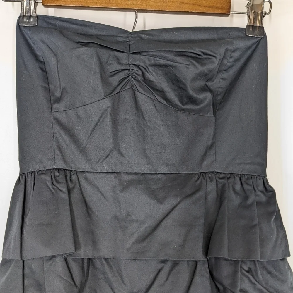 J.CREW Tiered Aline Strapless Dress